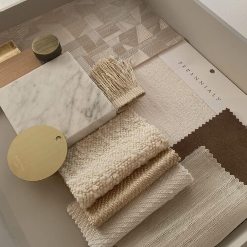 soft fabric tray Luxury garage interior design